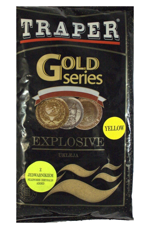 Zanęta Explosive Yellow Ukleja Gold Series TRAPER