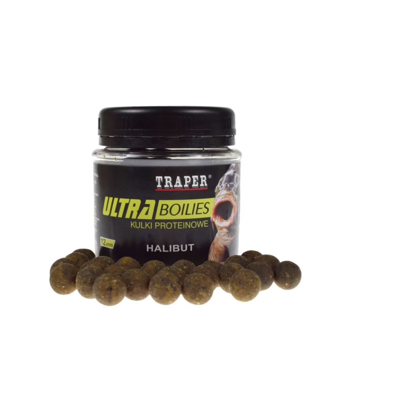 Kulki proteinowe Traper Ultra Halibut 12mm 100g