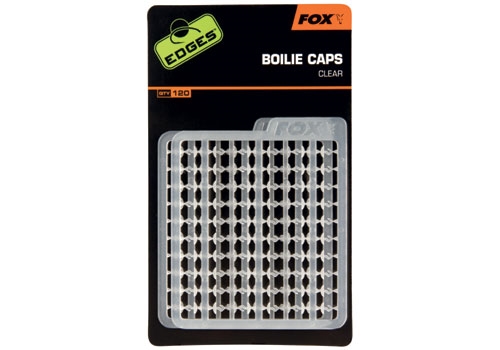Fox Edges Boilie Caps Stopery Przeźroczyste 120szt
