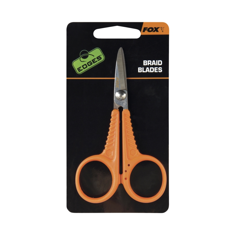Fox Micro Scissors Orange Nożyczki do Plecionki