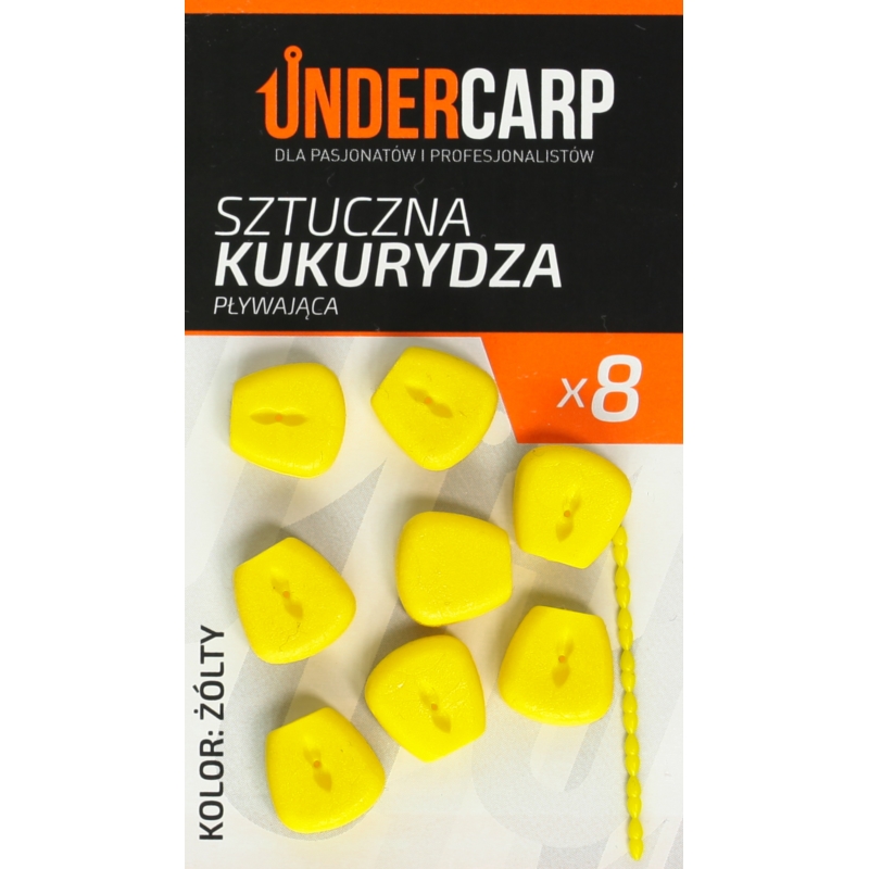 UnderCarp Sztuczna kukurydza pływająca żółta