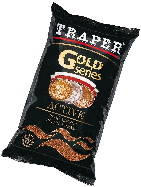 Zanęta Active ( leszcz, płoć ) Gold Series TRAPER