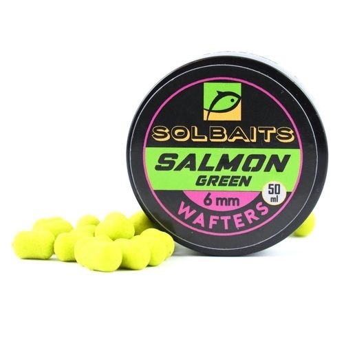 Solbaits Wafters 6mm Salmon Green