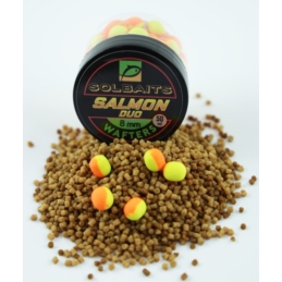 Solbaits Wafters 8mm Salmon Duo Orange Yellow