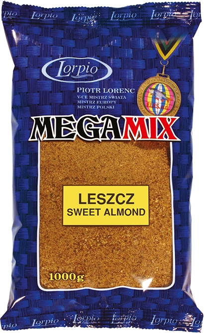 Zanęta Mega Mix Leszcz Sweet Almond Lorpio 1 kg