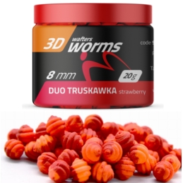 Top Worm Wafters Duo Strawberry 8mm 20g Matchpro
