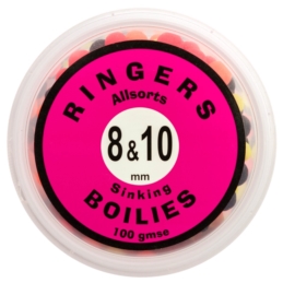 Allsorts Match Boilies 8mm & 10mm Ringers
