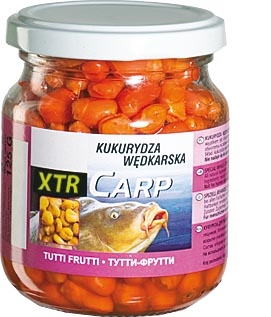 Kukurydza XTR CARP Jaxon 125g Tutti Frutti Orange