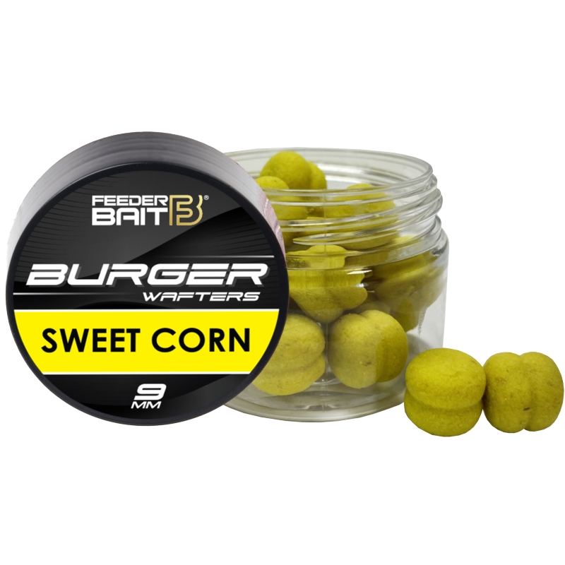 Feeder Bait Fluo Burger Wafters Sweet Corn 9mm