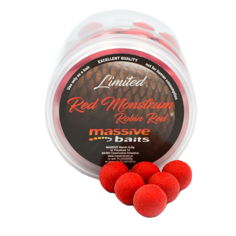 Massive Baits Pop Up Red Monstrum 14mm 200ml