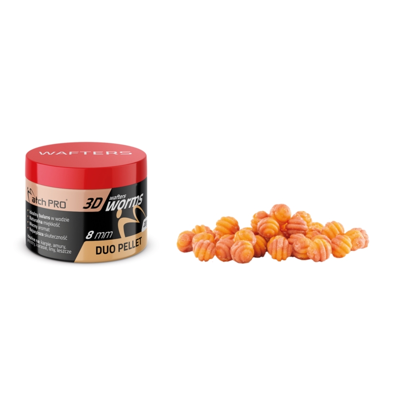 Top Worm Wafters Duo Pellet 8mm 20g Matchpro