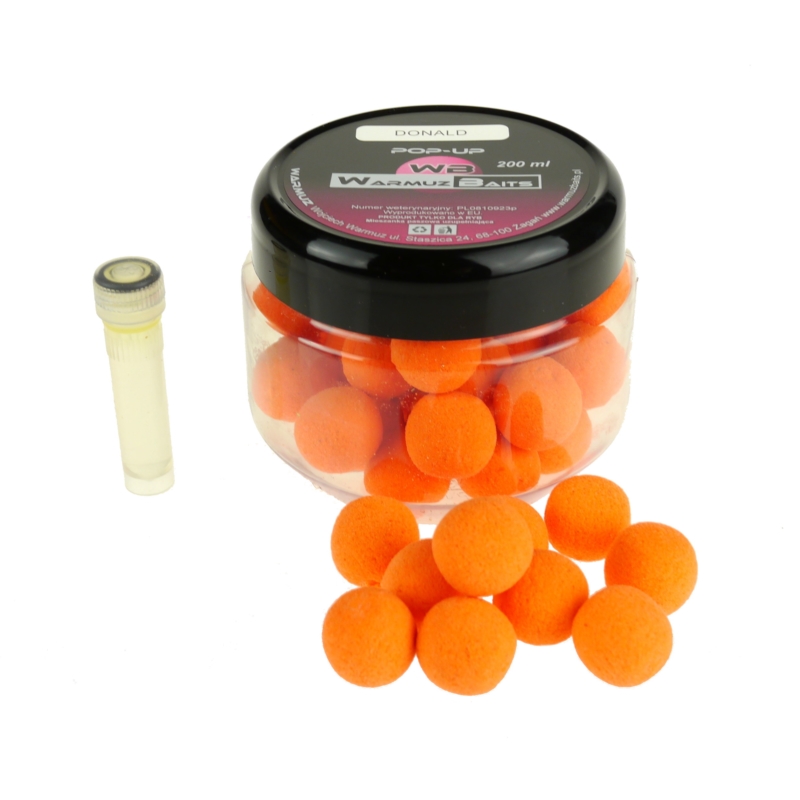 Warmuz Baits Kulki Pop Up 15mm + Dopalacz Donald