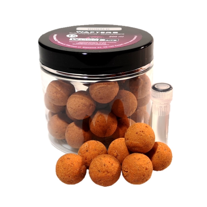 Warmuz Baits Kulki Wafters 15mm + Dopalacz Donald