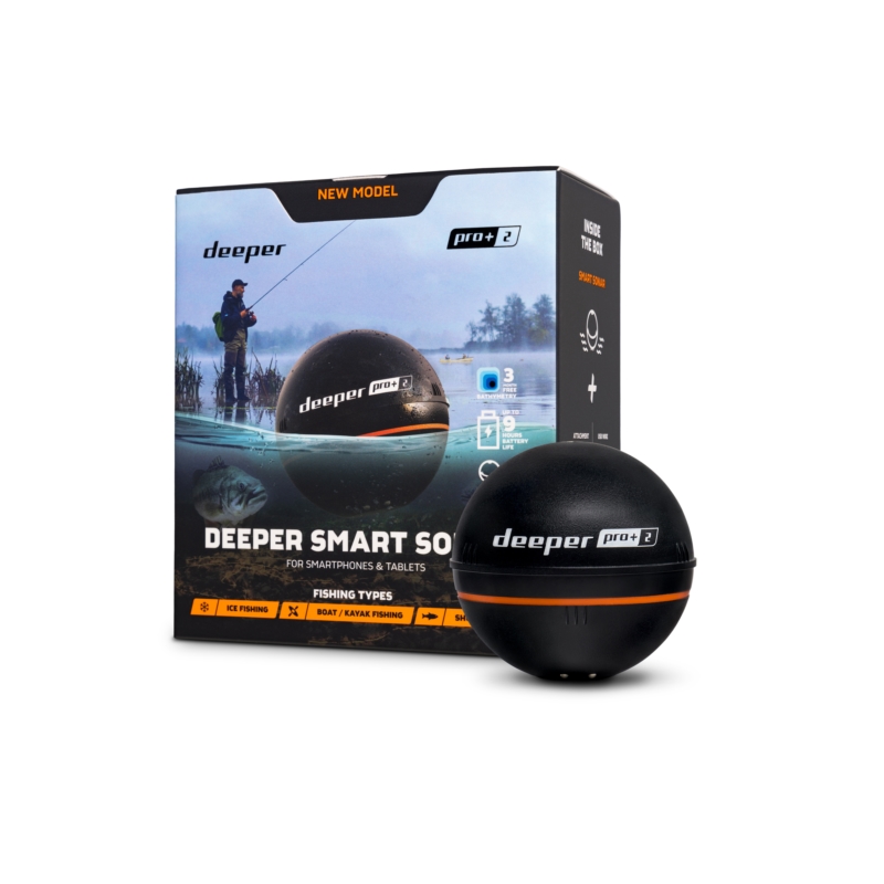 Deeper Smart Sonar PRO+ 2 Gratis Flexible Arm 2.0