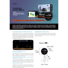 Deeper Smart Sonar PRO+ 2 Gratis Flexible Arm 2.0