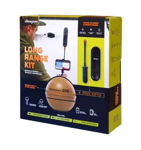 Deeper Smart Sonar Chirp+ 2.0 + Long Range Kit