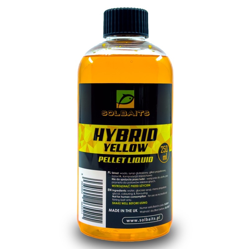 Solbaits Pellet Liquid Hybrid Yellow 250ml