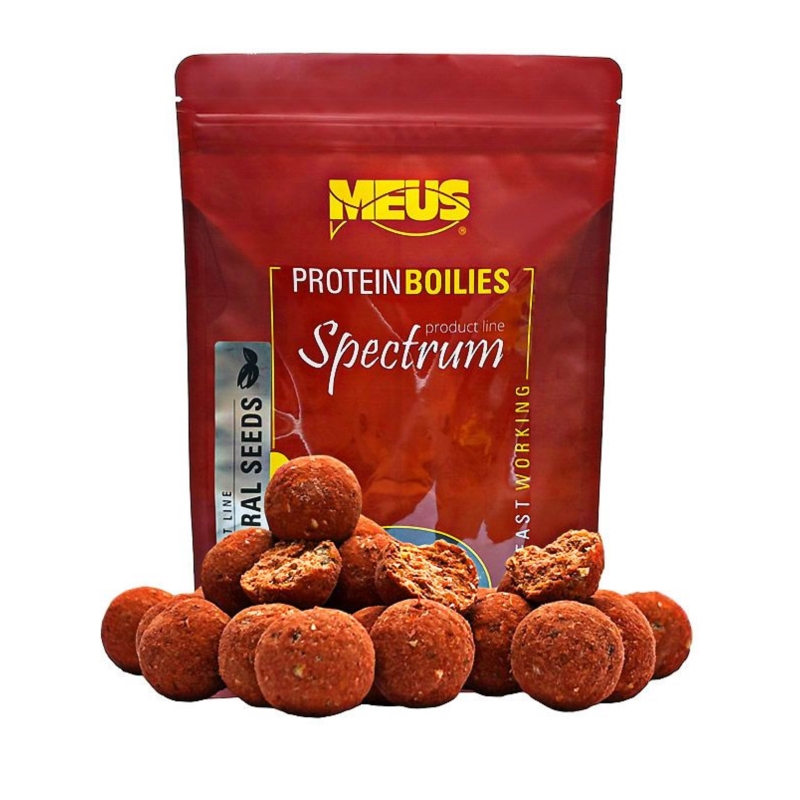 Meus Kulki Spectrum 15mm 1kg Truskawka