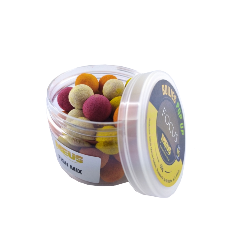 Meus Kulki Focus Pop Up 15mm Fish Mix