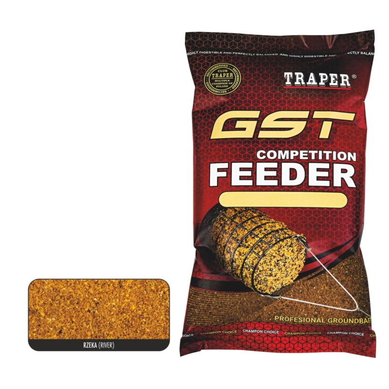 Zanęta GST Competition Feeder Rzeka 1kg TRAPER