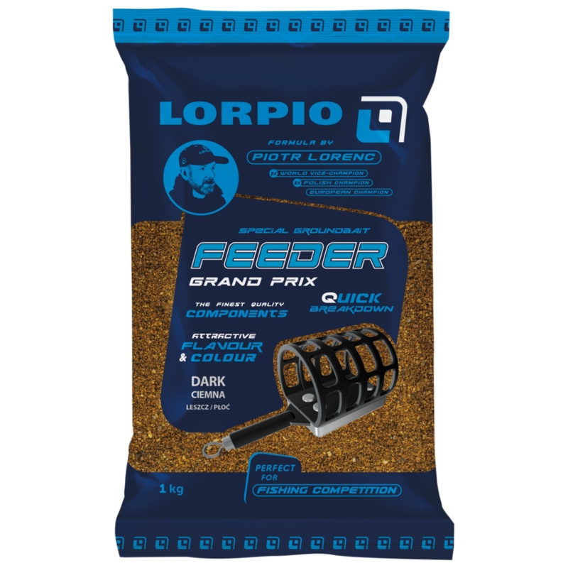 Zanęta Lorpio Feeder Grand Prix Dark 1kg