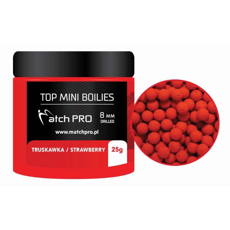 Kulki Top Boiles Strawberry 8mm 25g Matchpro