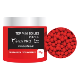 Kulki Top Boiles Pop Up Strawbery 8mm 20g Matchpro