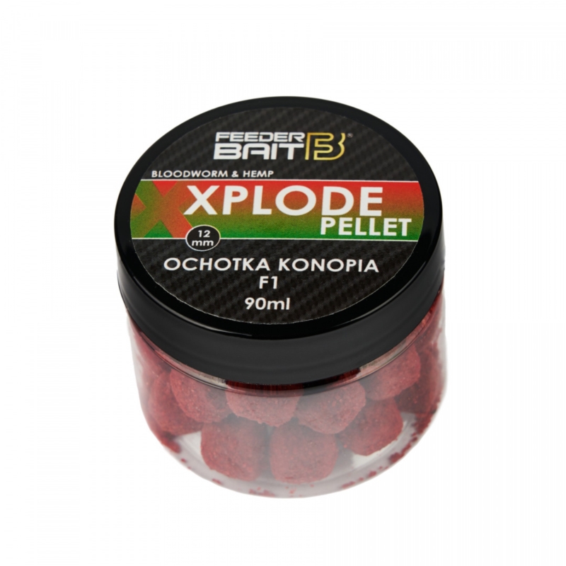 Feeder Bait XPLODE Pellet F1 Ochotka Konopia 12mm