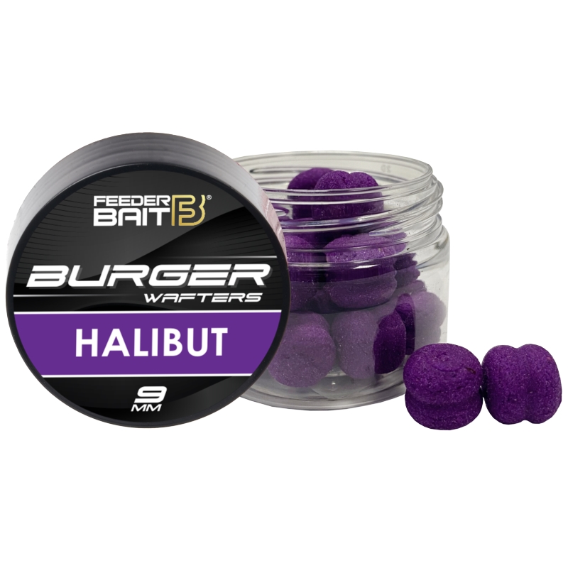 Feeder Bait Fluo Burger Wafters Halibut 9mm