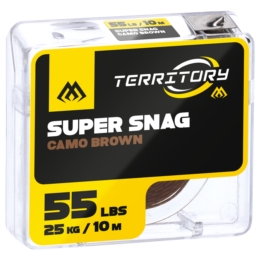 Super Snag Plecionka Mikado Camo Brown 10m 55lb