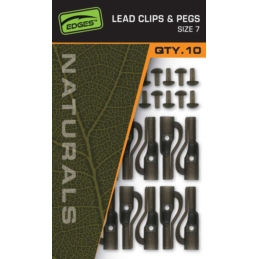 Fox Naturals Lead Clip + Pegs Bezpieczny Klips Nr7