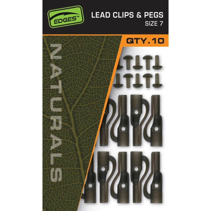 Fox Naturals Lead Clip + Pegs Bezpieczny Klips Nr7