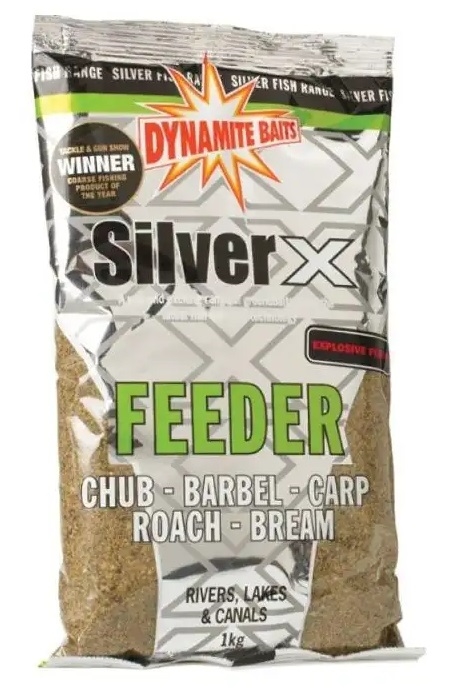 Dynamite Zanęta Silver X Feeder Explosive Mix 1kg