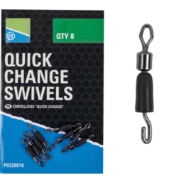 Łączniki Krętliki Preston Quick Change Swivels M