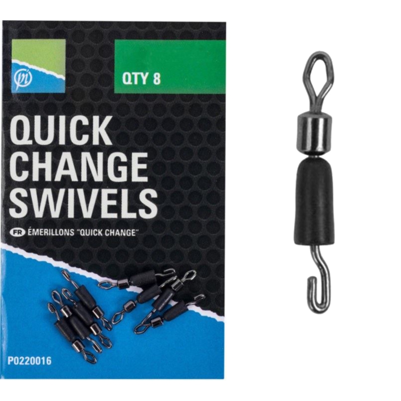 Łączniki Krętliki Preston Quick Change Swivels S