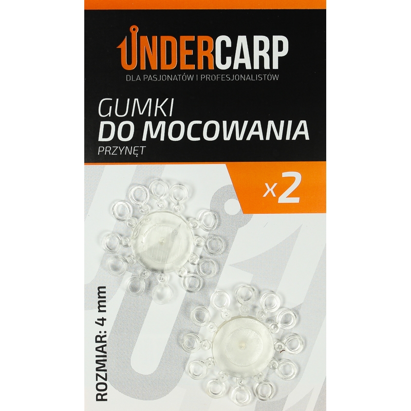 UnderCarp Gumki do mocowania przynęt 4mm