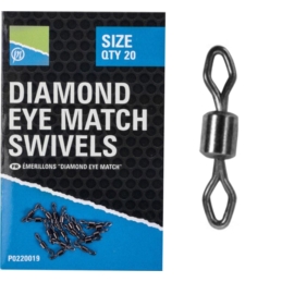 Krętliki Preston Diamond Eye Match Swivels Nr14