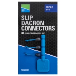 Preston Łączniki Slip Dacron Connector Micro