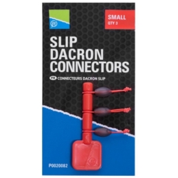 Preston Łączniki Slip Dacron Connector Small