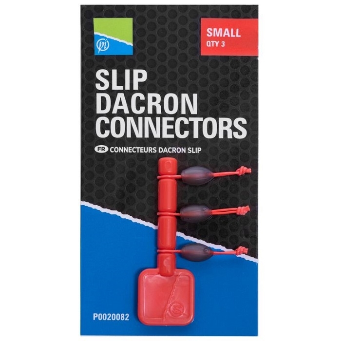 Preston Łączniki Slip Dacron Connector Small