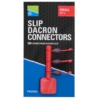 Preston Łączniki Slip Dacron Connector Small