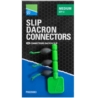 Preston Łączniki Slip Dacron Connector Medium