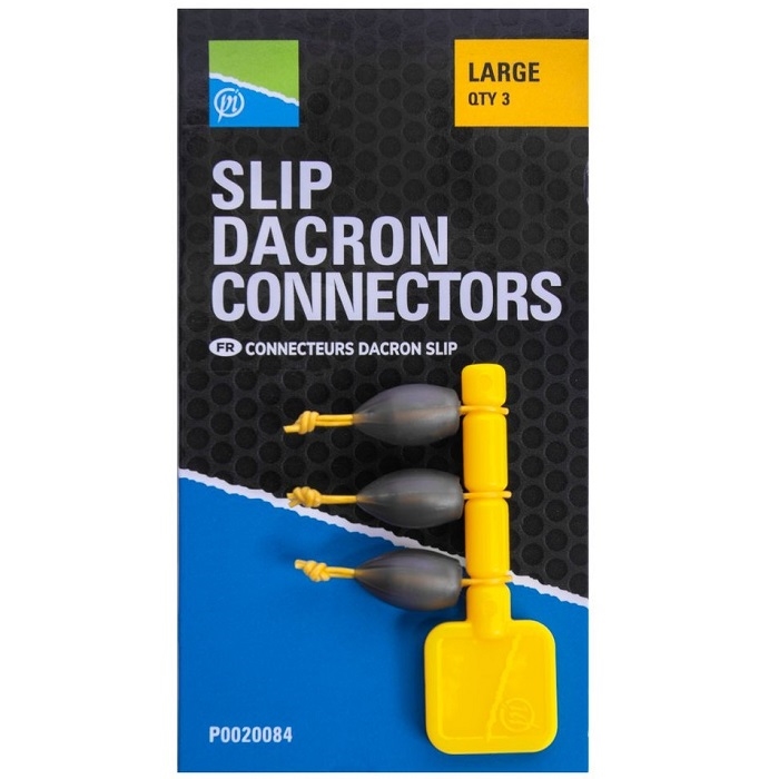 Preston Łączniki Slip Dacron Connector Large