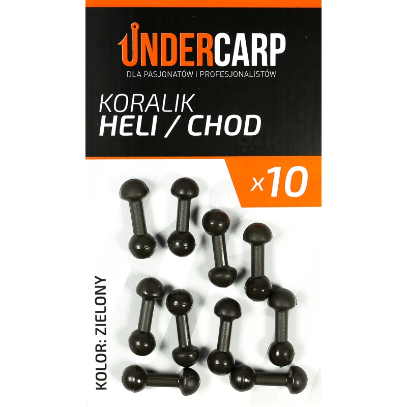 UnderCarp Koralik Heli-Chod Zielony