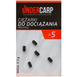 UnderCarp Ciężarki do dociążania przyponu 0,3g