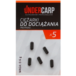 UnderCarp Ciężarki do dociążania przyponu 0,6g