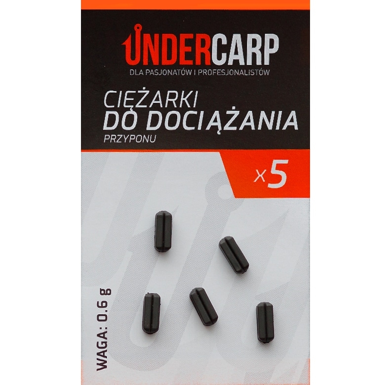 UnderCarp Ciężarki do dociążania przyponu 0,6g