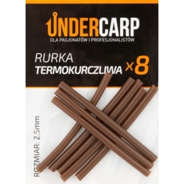 UnderCarp Rurka termokurczliwa brązowa 2,5mm