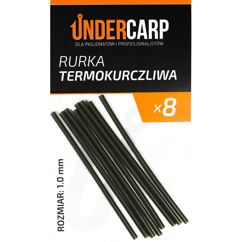 UnderCarp Rurka termokurczliwa zielona 1,0mm