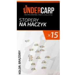 UnderCarp Stopery na haczyk Brązowy